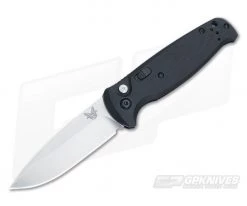 Benchmade 4300 CLA Composite Lite Auto Black G10 Satin Plain Edge