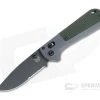 Benchmade Redoubt Black Serrated CPM-D2 Gray Grivory AXIS Folder 430SBK