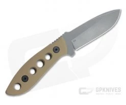 Tom Krein K9 Model 6 Drop Point Stonewashed D2 Blasted Tan G10 Fixed Blade 4573 -Default Template 4 4573 3