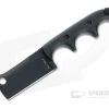 Alan Folts Custom Minimalist Cleaver Black CPM-154 Black G10 Fixed Blade Neck Knife 4641