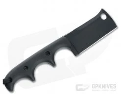 Alan Folts Custom Minimalist Cleaver Black CPM-154 Black G10 Fixed Blade Neck Knife 4641 -Default Template 4 4641 3
