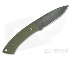 Aaron Frederick Custom Work Horse Spear Point Patina 1095 Green G10 Fixed Blade Knife 4650 -Default Template 4 4650 3