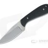Aaron Frederick Custom Work Horse Drop Point Stonewashed AEB-L Black G10 Fixed Blade Knife 4651