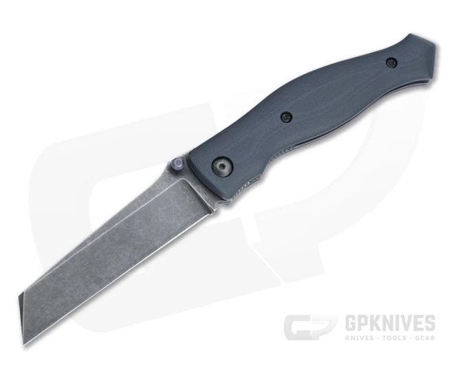 Alan Folts Linear Prototype Tier 1 Acid Washed CPM-154 Slate G10 Liner Lock Folder 4679 1 Alan Folts Linear Prototype Tier 1 Acid Washed CPM-154 Slate G10 Liner Lock Folder 4679