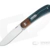 Enrique Pena Custom Front Flipper Trapper Bolstered Teal Ripple G-Carta Folder 4703