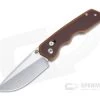 Attn2Detail Medium BarLock Satin S30V Antique Paper Micarta Folder 4721