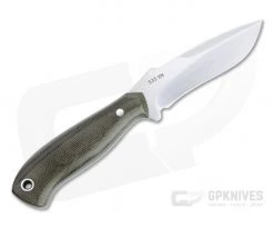 Mike Irie Model 113 Spear Point Satin S35VN Green Canvas Micarta Fixed Blade 4732 5 Mike Irie Model 113 Spear Point Satin S35VN Green Canvas Micarta Fixed Blade 4732 -Default Template 4 4732 3