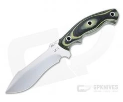 Mike Irie UC-1 Urban Carry Satin CPM-154 Yellow and Black G10 Fixed Blade 4734