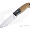 Mike Irie Model 110 Drop Point CPM-154 Bolstered Maple Fixed Blade 4738