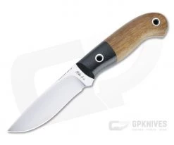 Mike Irie Model 110 Drop Point CPM-154 Bolstered Maple Fixed Blade 4738