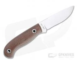 Mike Irie Model 110 Drop Point CPM-154 Brown Burlap Micarta Fixed Blade 4743 5 Mike Irie Model 110 Drop Point CPM-154 Brown Burlap Micarta Fixed Blade 4743 -Default Template 4 4743 3