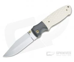 John W. Smith Custom New York Special Satin S45VN Zirc Bolstered Westinghouse Micarta Folder 4774