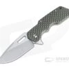 Attn2Detail Medium Mark I Flipper Satin S35VN Contoured Gunner Grip Titanium Folder 4798