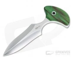 Mike Irie Version 2 Push Dagger CPM-154 Green Maple Fixed Blade 4811
