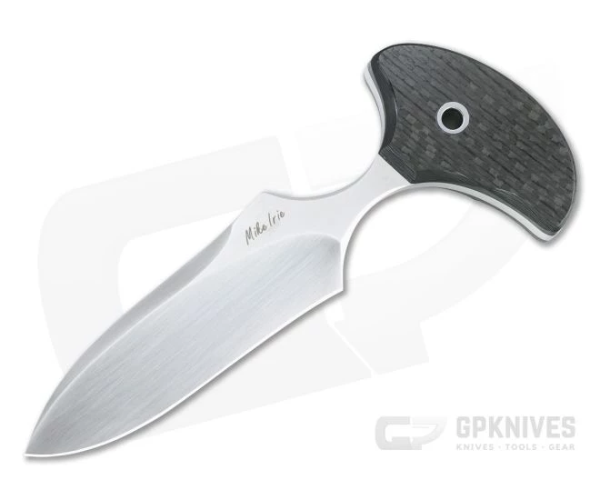 Mike Irie Custom Version 3 Push Dagger CPM-154 Carbon Fiber Fixed Blade 4821 1 Mike Irie Custom Version 3 Push Dagger CPM-154 Carbon Fiber Fixed Blade 4821