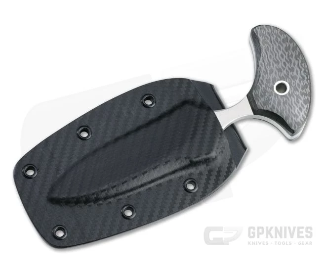 Mike Irie Custom Version 3 Push Dagger CPM-154 Carbon Fiber Fixed Blade 4821 2 Mike Irie Custom Version 3 Push Dagger CPM-154 Carbon Fiber Fixed Blade 4821 - Image 2