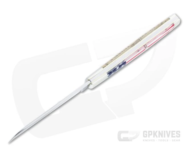 Tidioute Cutlery #49 Freedom Blem A Sheepsfoot Jack Flag Acrylic Slip Joint 493121 3 Tidioute Cutlery #49 Freedom Blem A Sheepsfoot Jack Flag Acrylic Slip Joint 493121 - Image 3