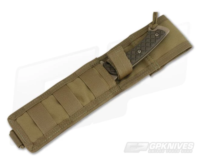 Spartan Blades Horkos FDE S35VN Green Micarta Tan MOLLE 2 Spartan Blades Horkos FDE S35VN Green Micarta Tan MOLLE - Image 2