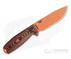 ESEE 4 Orange Blade 3D Orange/Black G10 Handles Fixed Blade 4POR-006 -Default Template 4 4por 006 3