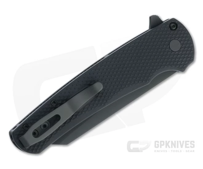 Protech Malibu Reverse Tanto Black DLC 20CV Textured Button Lock Flipper 5206 2 Protech Malibu Reverse Tanto Black DLC 20CV Textured Button Lock Flipper 5206 - Image 2