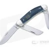 Case Sowbelly Smooth Mediterranean Blue Bone Slip Joint Knife 52806