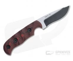 Dawson Knives Deep Notch Specter 3V Red/Black G10 Fixed Blade -Default Template 4 53317 3