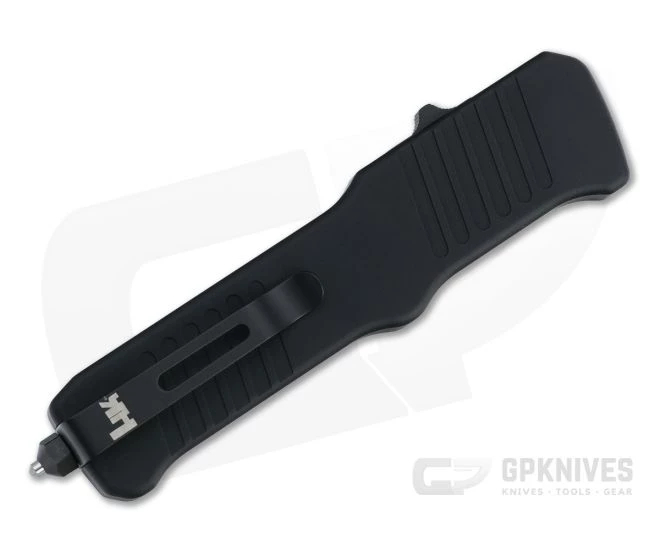 HK Incursion Bayonet Tumbled 154CM Black Aluminum OTF Automatic 54090 2 HK Incursion Bayonet Tumbled 154CM Black Aluminum OTF Automatic 54090 - Image 2