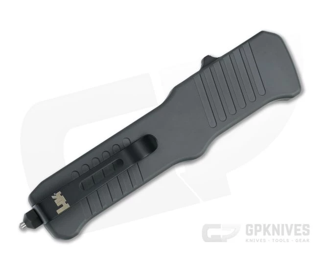 HK Incursion Bayonet Tumbled 154CM Gray Aluminum OTF Automatic 54097 2 HK Incursion Bayonet Tumbled 154CM Gray Aluminum OTF Automatic 54097 - Image 2