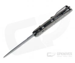 Benchmade 5700SGY-1 Auto Presidio II Part Serrated Gray M4 Burnt Bronze Aluminum Automatic AXIS Lock Folder 7 Benchmade 5700SGY-1 Auto Presidio II Part Serrated Gray M4 Burnt Bronze Aluminum Automatic AXIS Lock Folder -Default Template 4 5700sgy 1 3