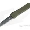 Axial Shift Wharncliffe DLC S35VN OD Green OTF Automatic