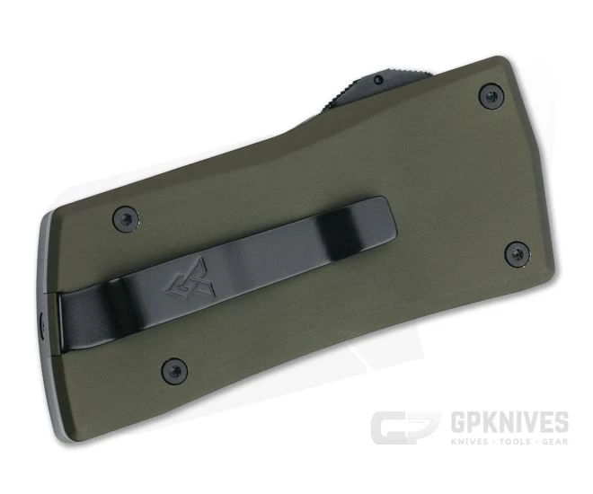 Axial Dart Tanto Blackwash 20CV OD Green CA Legal OTF Automatic 2 Axial Dart Tanto Blackwash 20CV OD Green CA Legal OTF Automatic - Image 2
