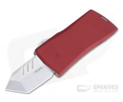 Axial Dart Tanto Stonewashed S35VN Red CA Legal OTF Automatic