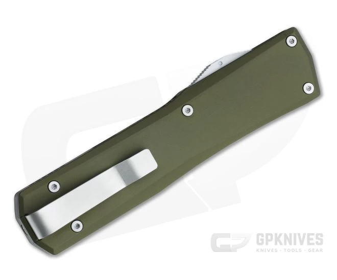 Axial Shift Double Edge Stonewashed S35VN OD Green OTF Automatic 2 Axial Shift Double Edge Stonewashed S35VN OD Green OTF Automatic - Image 2