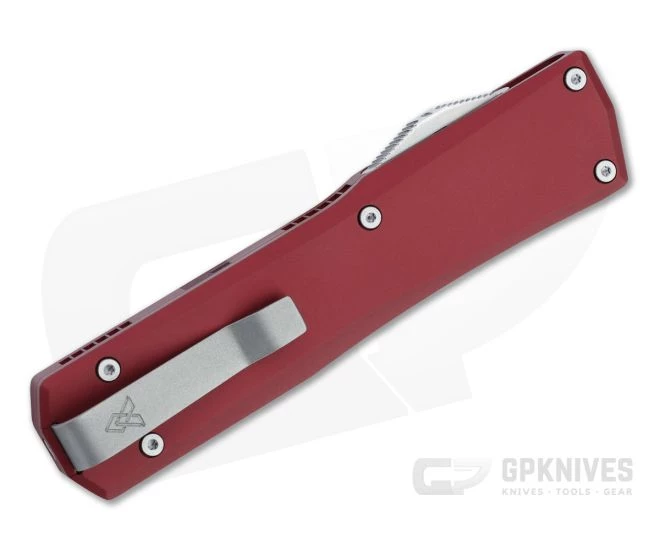 Axial Shift Clip Point Stonewashed 20CV Red OTF Automatic 2 Axial Shift Clip Point Stonewashed 20CV Red OTF Automatic - Image 2