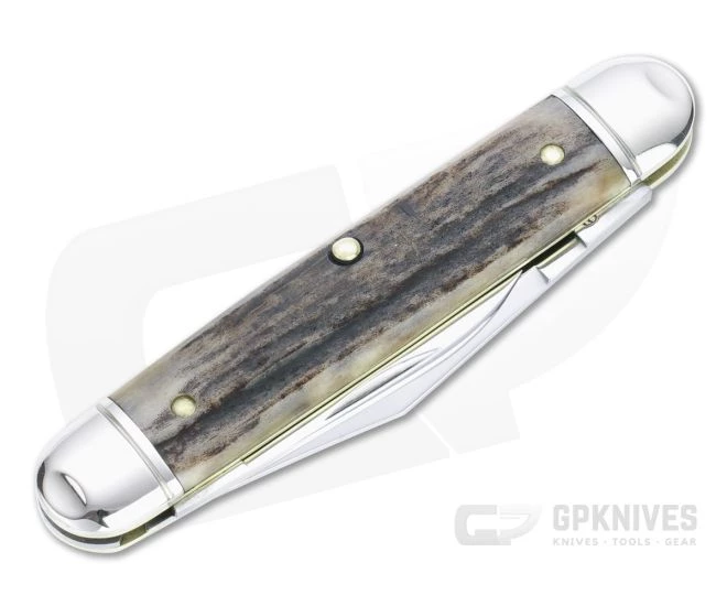 Northfield UN-X-LD #68 White Owl Sambar Stag Slip Joint 681221-09 2 Northfield UN-X-LD #68 White Owl Sambar Stag Slip Joint 681221-09 - Image 2