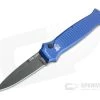 Piranha P6 Bodyguard Tactical PVD S30V Blue Button Lock Automatic