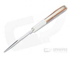 Great Eastern Cutlery #86 2AB Two Acorn Barlow Rust Orange Natural Bone Slip Joint 861121 -Default Template 4 861121 ronb 3