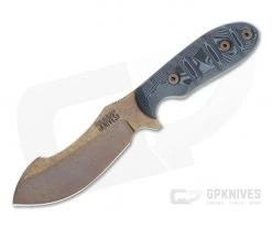 Dawson Knives Javalina Arizona Copper 3V Pewter/Black G10 Fixed Blade Hunter