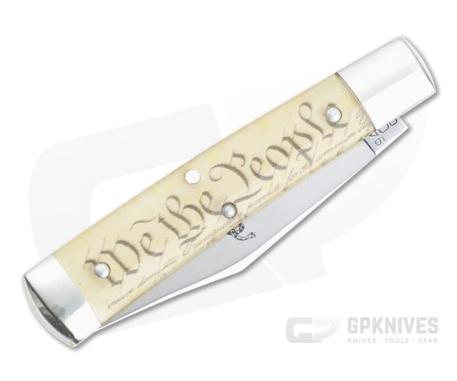 Tidioute Cutlery #94 Liberty Blem B Clip Point Jack Flag Acrylic Slip Joint 941121 2 Tidioute Cutlery #94 Liberty Blem B Clip Point Jack Flag Acrylic Slip Joint 941121 - Image 2