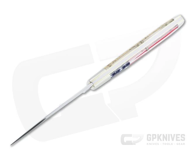 Tidioute Cutlery #94 Liberty Blem B Clip Point Jack Flag Acrylic Slip Joint 941121 3 Tidioute Cutlery #94 Liberty Blem B Clip Point Jack Flag Acrylic Slip Joint 941121 - Image 3