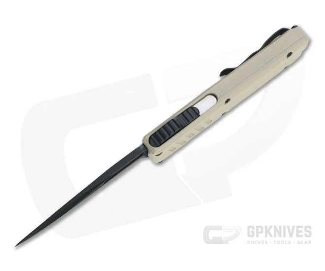 Guardian Tactical Recon-035 Desert Tan Black Elmax Single Edge D/A OTF Automatic 97111 3 Guardian Tactical Recon-035 Desert Tan Black Elmax Single Edge D/A OTF Automatic 97111 - Image 3