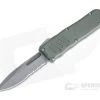 Guardian Tactical Recon-035 OD Green Stonewashed Elmax Serrated Single Edge D/A OTF Automatic 98512