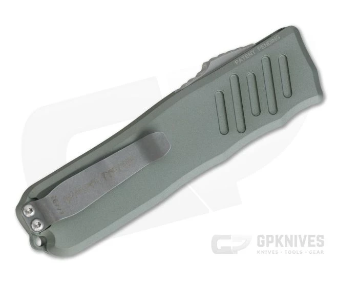 Guardian Tactical Recon-035 OD Green Stonewashed Elmax Serrated Single Edge D/A OTF Automatic 98512 2 Guardian Tactical Recon-035 OD Green Stonewashed Elmax Serrated Single Edge D/A OTF Automatic 98512 - Image 2