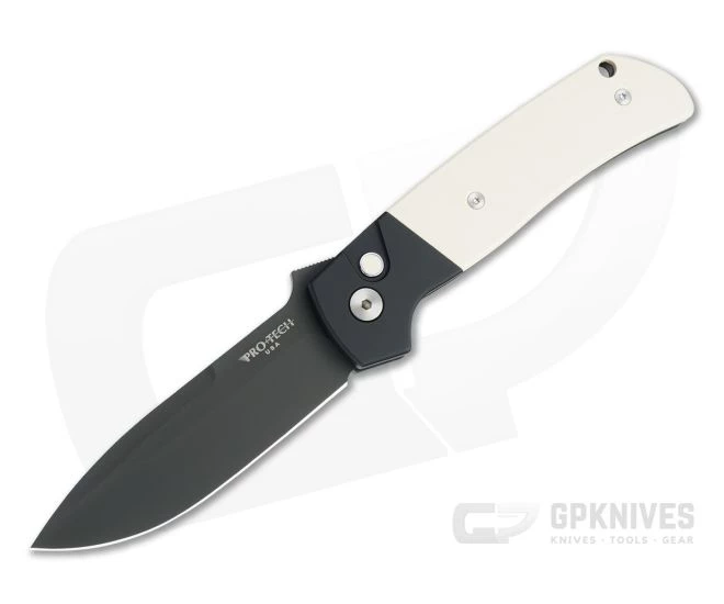 Protech X Terzuola ATCF Automatic Tuxedo Black DLC Magnacut Ivory Micarta Folder BT2752 1 Protech X Terzuola ATCF Automatic Tuxedo Black DLC Magnacut Ivory Micarta Folder BT2752