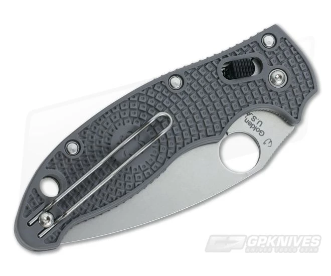 Spyderco Manix 2 Lightweight Maxamet Gray FRCP C101PGY2 2 Spyderco Manix 2 Lightweight Maxamet Gray FRCP C101PGY2 - Image 2