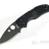 Spyderco Native 5 Lightweight Plain Edge Black Blade C41PBBK5