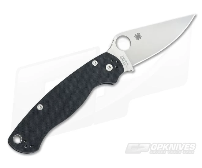 Spyderco ParaMilitary 2 Left Handed C81GPLE2 1 Spyderco ParaMilitary 2 Left Handed C81GPLE2