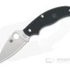 Spyderco UK Penknife UKPK Plain BD1N Black FRN Slip Joint Folder C94PBK