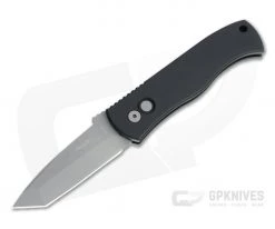 Protech Emerson CQC-7 Automatic Blasted 154CM Tanto Black Folder E7T01