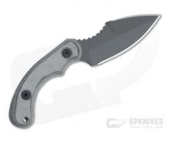 TOPS Felony Stop Szabo Tactical Gray Dagger Black Linen Micarta Fixed Blade FELS-01 -Default Template 4 fels 01 3